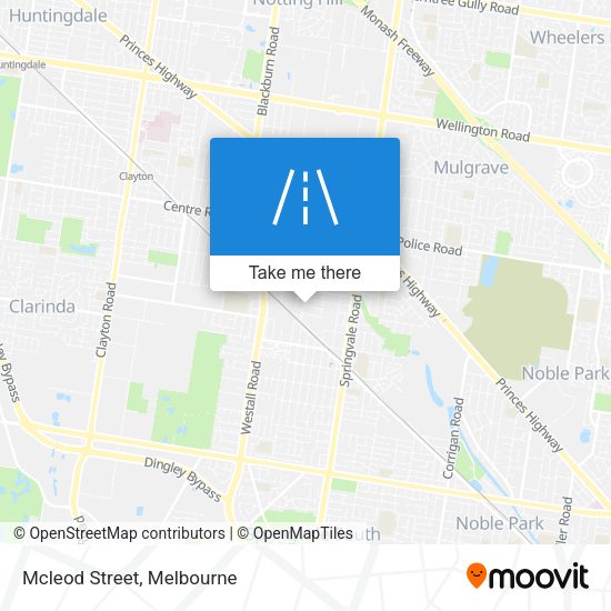 Mcleod Street map