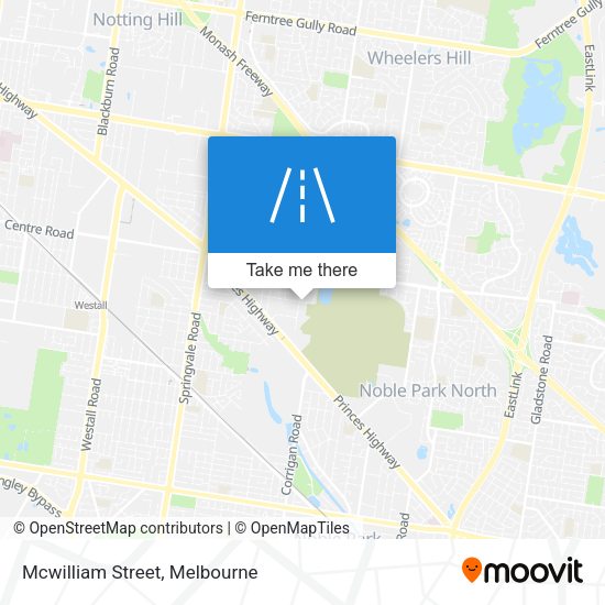 Mcwilliam Street map