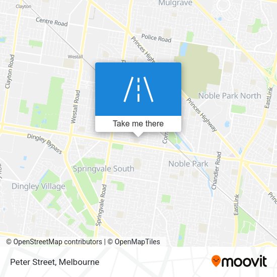Peter Street map