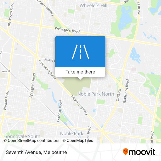 Seventh Avenue map