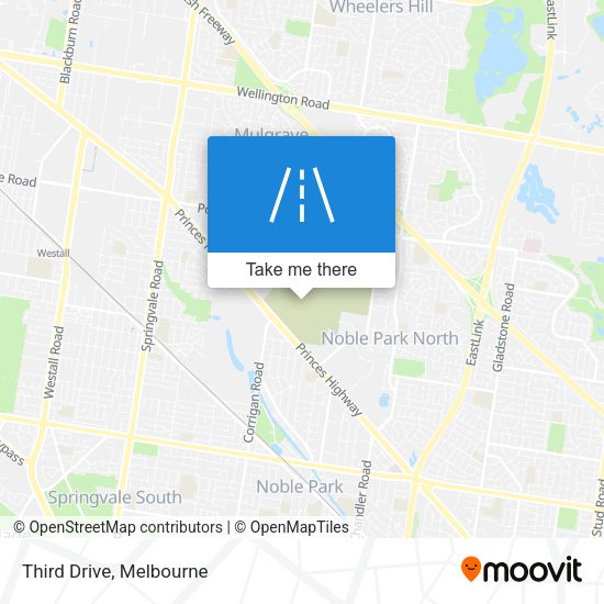 Third Drive map