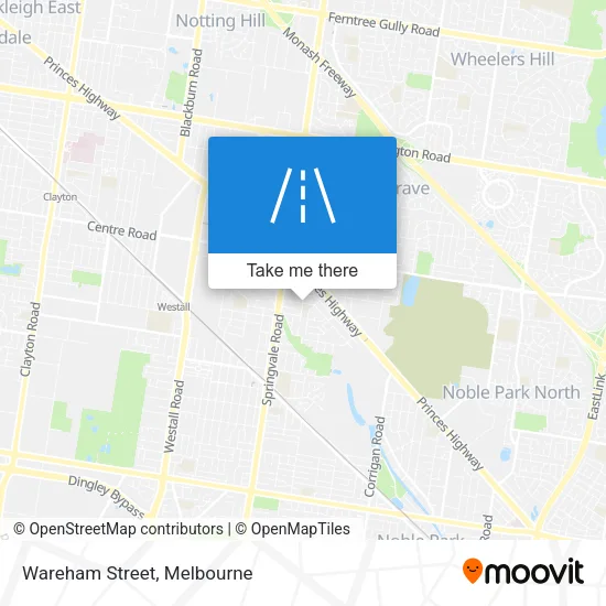 Wareham Street map