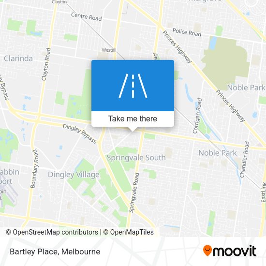 Bartley Place map