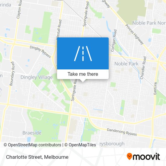 Charlotte Street map