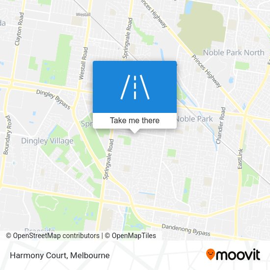 Harmony Court map