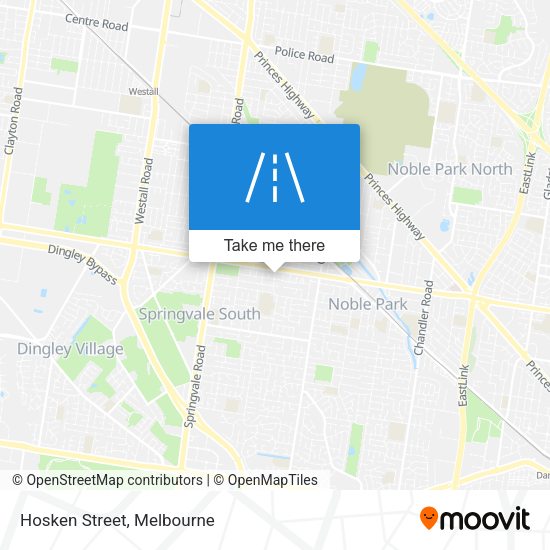 Hosken Street map