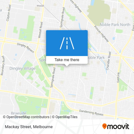 Mackay Street map