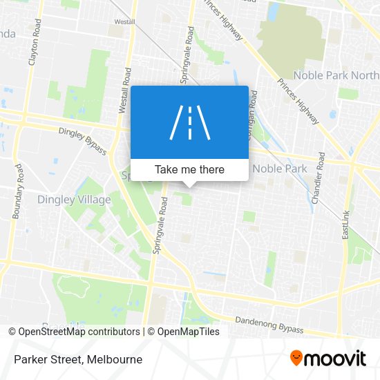 Parker Street map