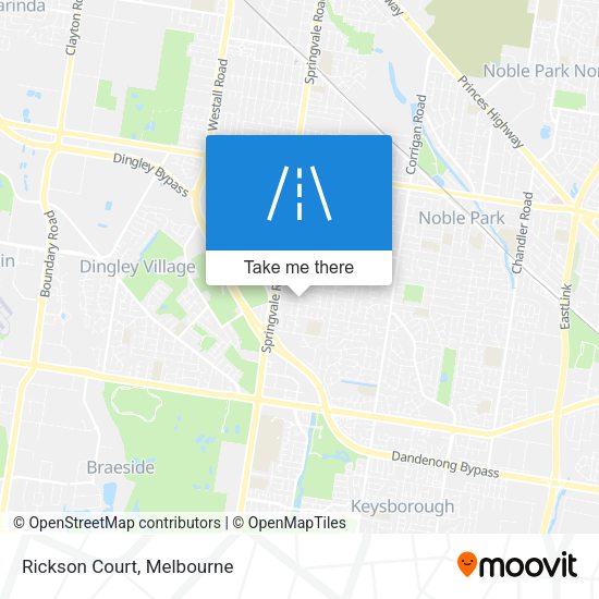 Rickson Court map