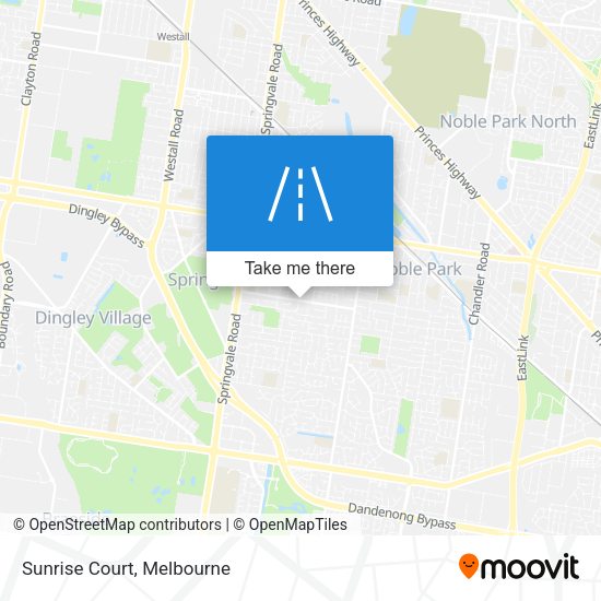 Sunrise Court map