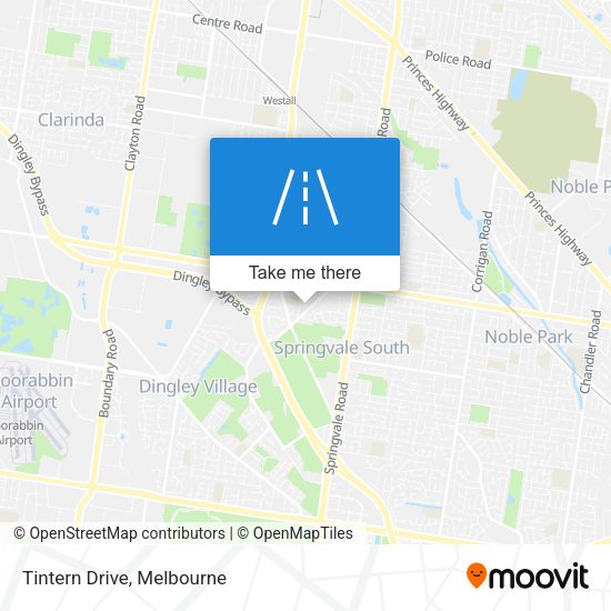 Tintern Drive map
