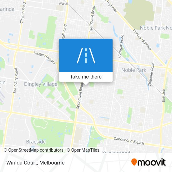 Wirilda Court map