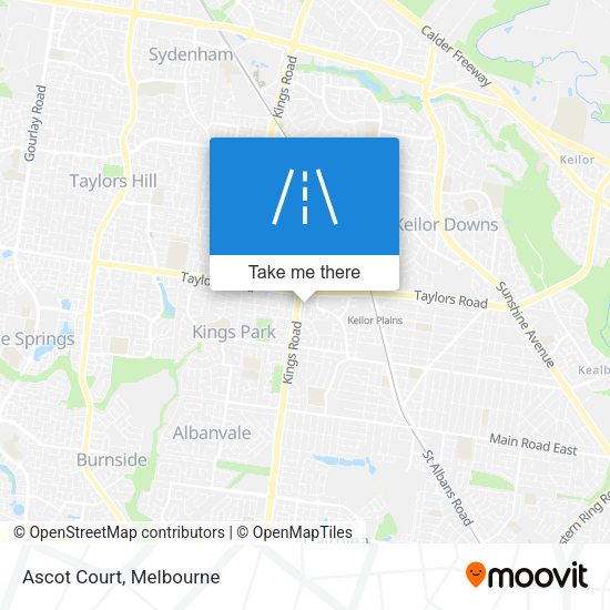 Ascot Court map
