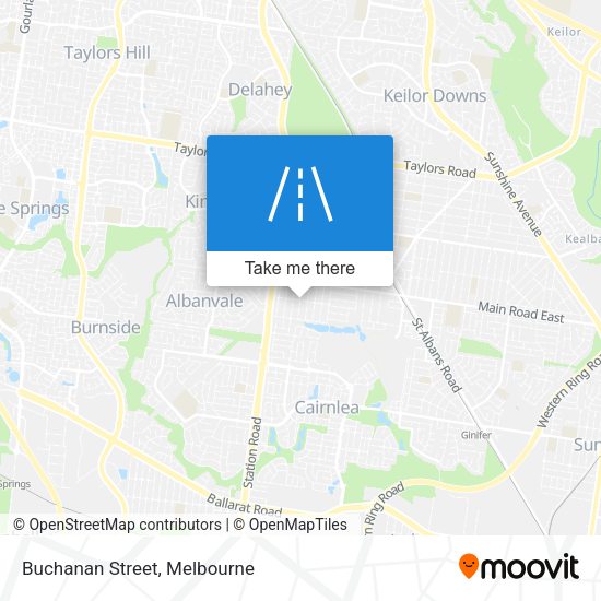 Buchanan Street map