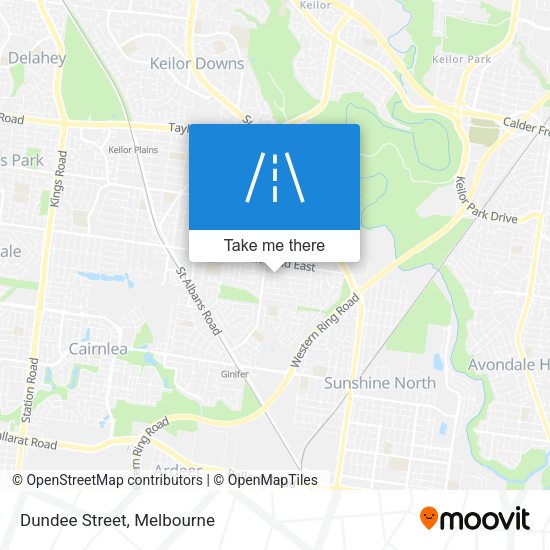 Dundee Street map