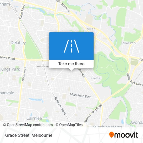 Grace Street map