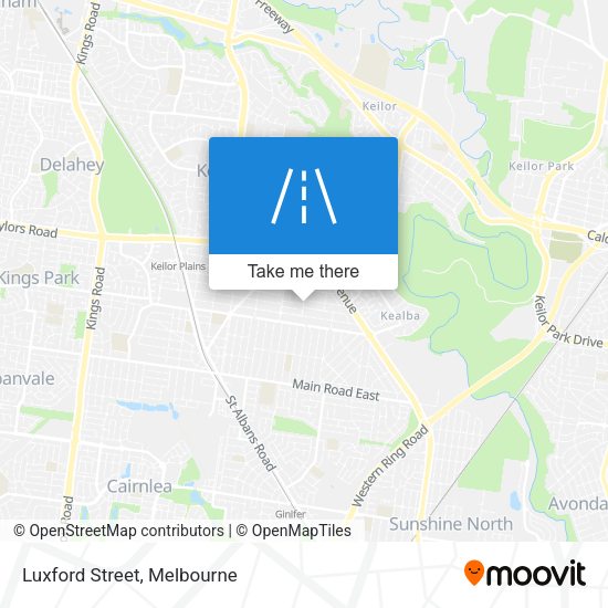 Luxford Street map