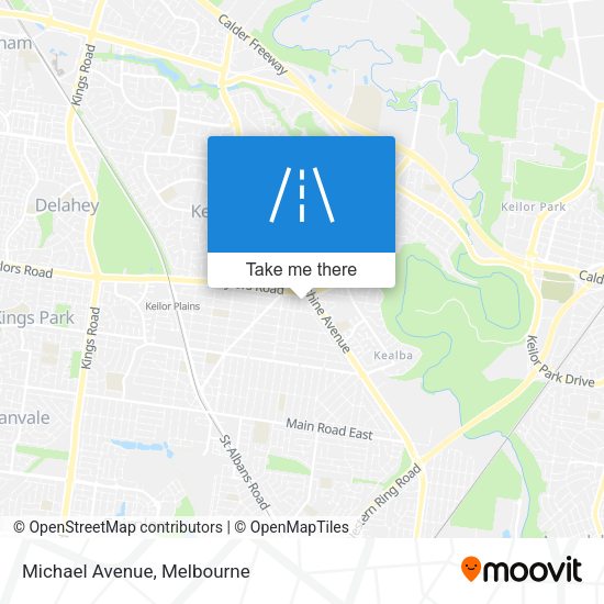 Michael Avenue map