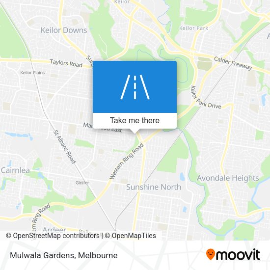 Mulwala Gardens map