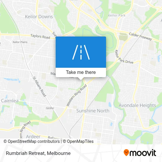 Mapa Rumbriah Retreat