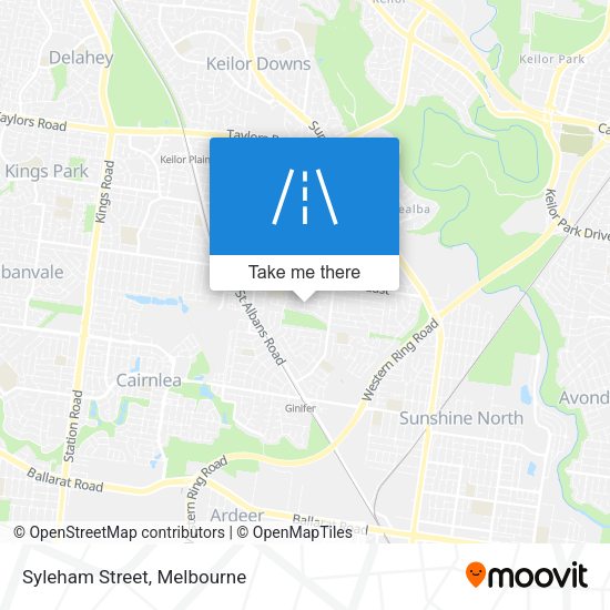 Syleham Street map