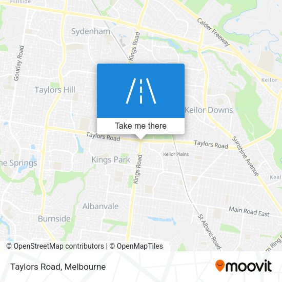 Taylors Road map
