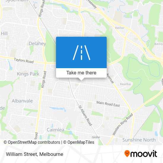 William Street map