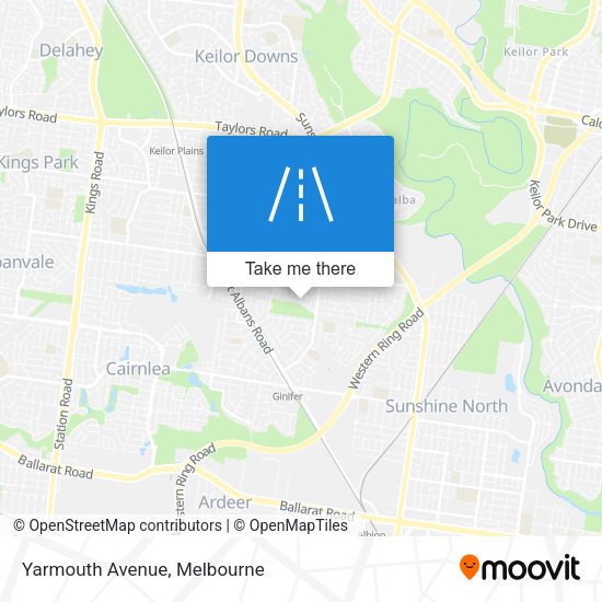 Yarmouth Avenue map