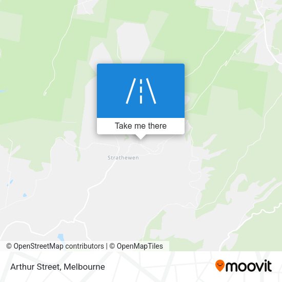 Arthur Street map