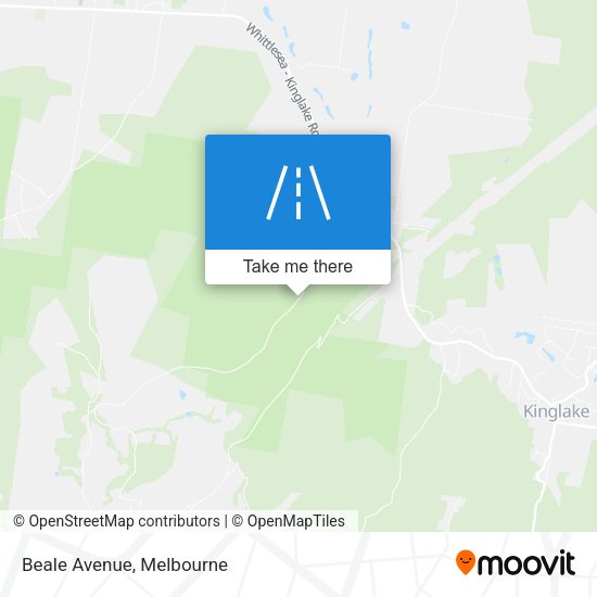 Beale Avenue map