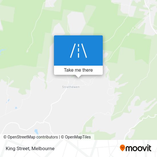 King Street map