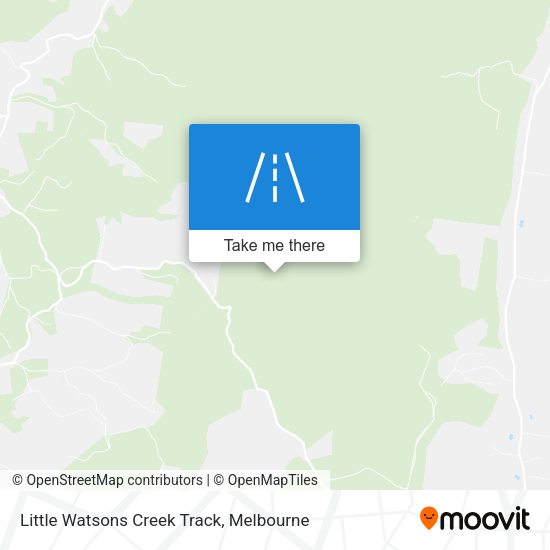 Little Watsons Creek Track map
