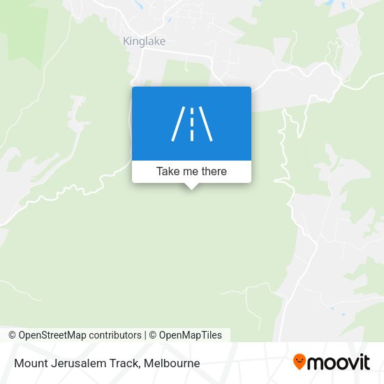 Mount Jerusalem Track map