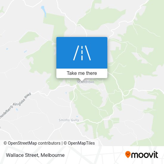 Wallace Street map