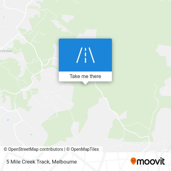 5 Mile Creek Track map