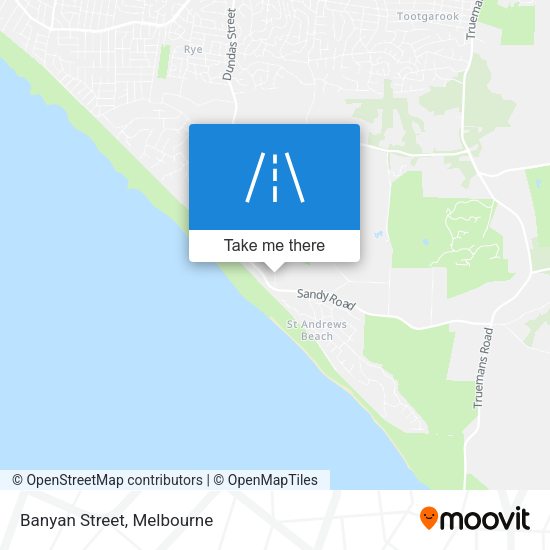 Banyan Street map