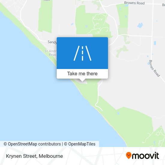 Krynen Street map