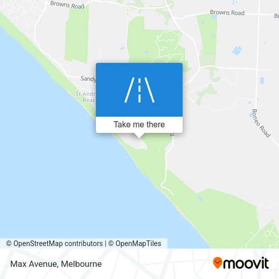 Max Avenue map