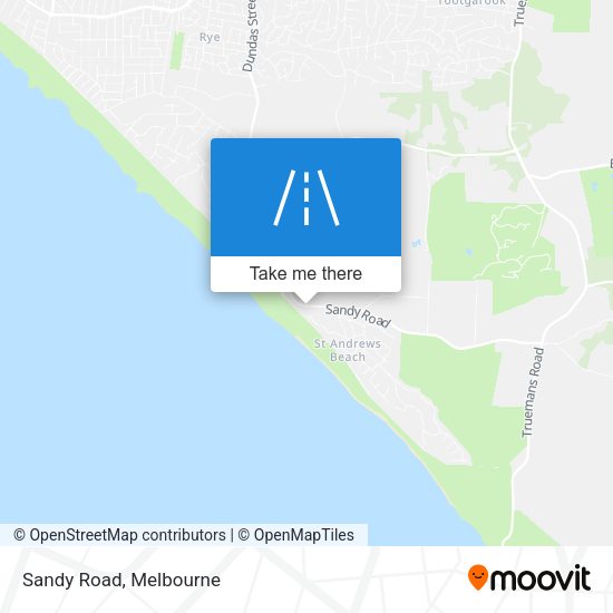 Sandy Road map