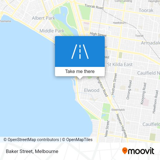 Baker Street map