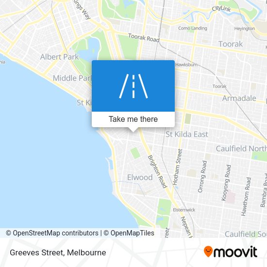 Greeves Street map