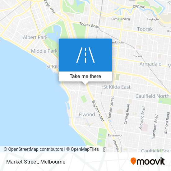 Market Street map