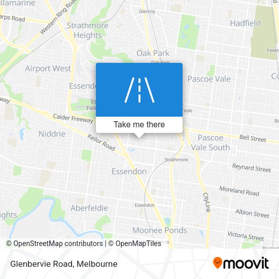 Glenbervie Road map