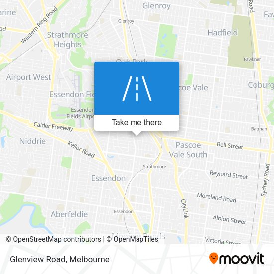 Glenview Road map