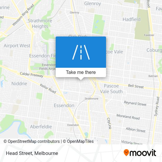 Head Street map