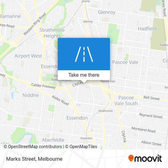 Marks Street map
