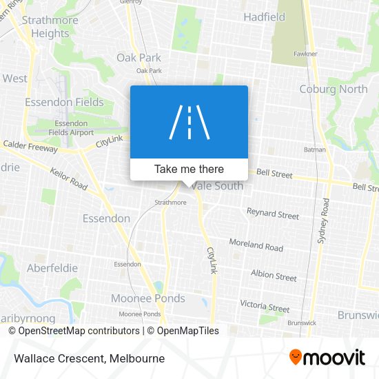 Wallace Crescent map