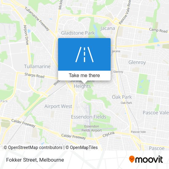 Fokker Street map