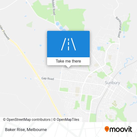 Baker Rise map