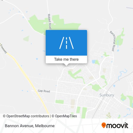 Bannon Avenue map